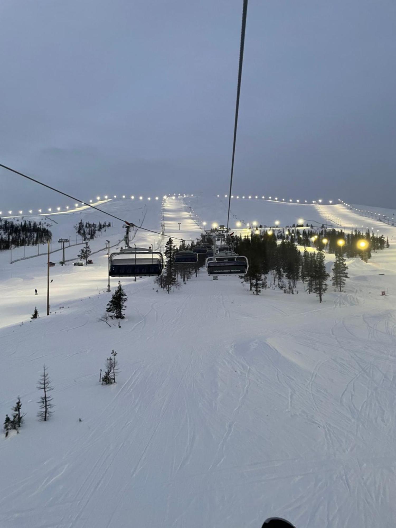 Apartmán Yllaestoelli 2 D, Aekaeslompolo Kolari Exteriér fotografie